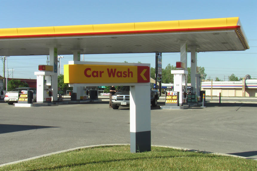 Commercial Project Photo - Shell Gas Station & Car Wash